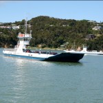 Ferry Car Ferry At Russell